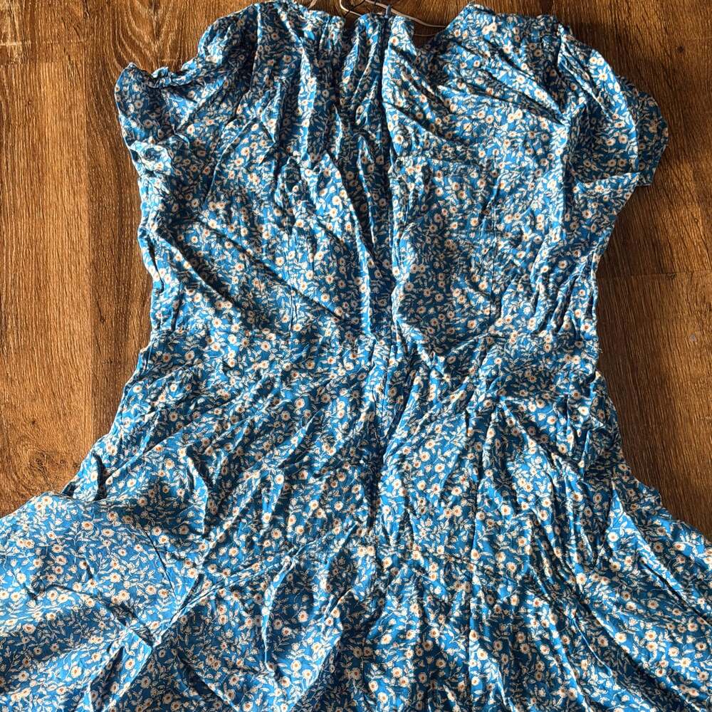 NWT Princess Polly The Sting Mini Dress Blue Size 8 - Picture 3 of 8